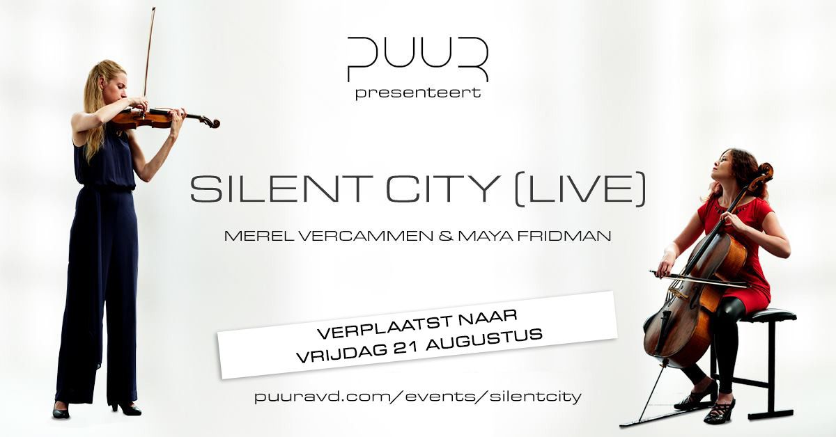 PUUR-HiFi-show-21-augustus-Merel-Vercammen-en-Maya-Fridman-SILENT-CITY-LIVE